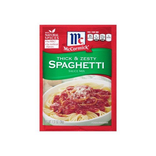 Mccormick  Spaghetti, Thick & Zesty 1.37 Oz