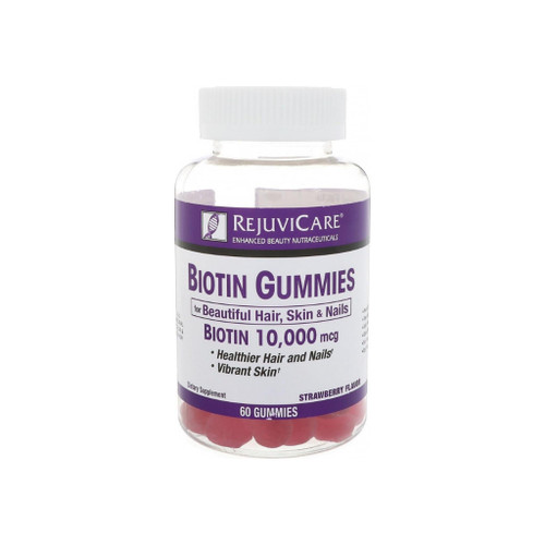 Rejuvicare Biotin 2000 Mcg Gummies, Berry Flavor 60 Ea