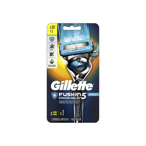 Gillette Fusion5 Proshield Men'S Razor Kit, Chill 1 Ea