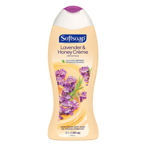 Softsoap Moisturizing Body Wash, Lavender And Honey Creme, 20 Fl. Oz