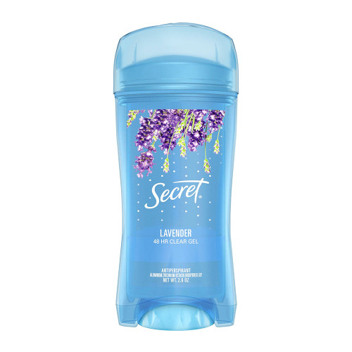 Secret Fresh Clear Gel Antiperspirant Deodorant, Lavender 2.6 Oz