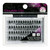 Ardell Double Up Individuals KnotFree Lashes, Long Black, 1 Ea