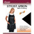 Annie Stylist Apron Soft Vinyl Waist Tie-String (3921)