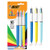 BiC 4 Color Retractable Ballpoint Pen Assorted Ink - 3 Count
