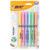 BiC Brite Liner Grip Pocket Highlighter - Assorted Pastels - 6 Count