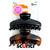 scünci All Day Hold Medium Claw Clips Brown and Black - 2 Ct