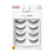 KISS Lash Couture Multipack Faux Mink, Little Black Dress - 4 pairs