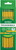 Ticonderoga Wood-Cased Pencils, Pre-Sharpened, #2 HB Soft, Yellow - 18 Ct