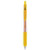 Zebra Sarasa Clip 0.5mm Gel Retractable Pens Yellow - 12 ct
