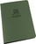 Rite In The Rain Weatherproof 1/2" Ring Binder, 5.625" x 7.875", Green - 1 Ct