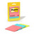 3M Post-it Lined Note Pad 3 x 3, Assorted Ultra Colors, 3-pack