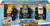 Hot Wheels Monster Trucks Set of 3 1:64 Scale Color Shifters Toy Trucks - 1 Ct