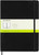 Moleskine Classic Plain Paper Notebook Black Extra Large 19 X 25 Cm - 192 Pages