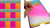 JA-RU Neon Scribble Slate Teach Slate - 12 Ct