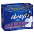 Always Maxi Overnight Pads With Wings, Size 5, Extra Heavy Overnight, Unscented, 20 Count