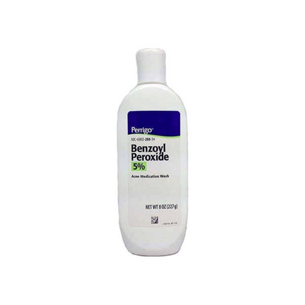 Perrigo Benzoyl Peroxide Wash, 8 Oz