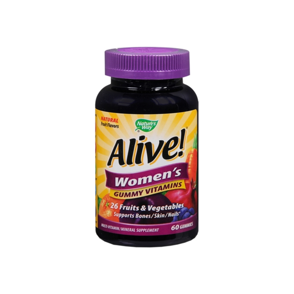 Nature'S Way Alive! Womens Multivitamin Chewable Gummies 60 Ea