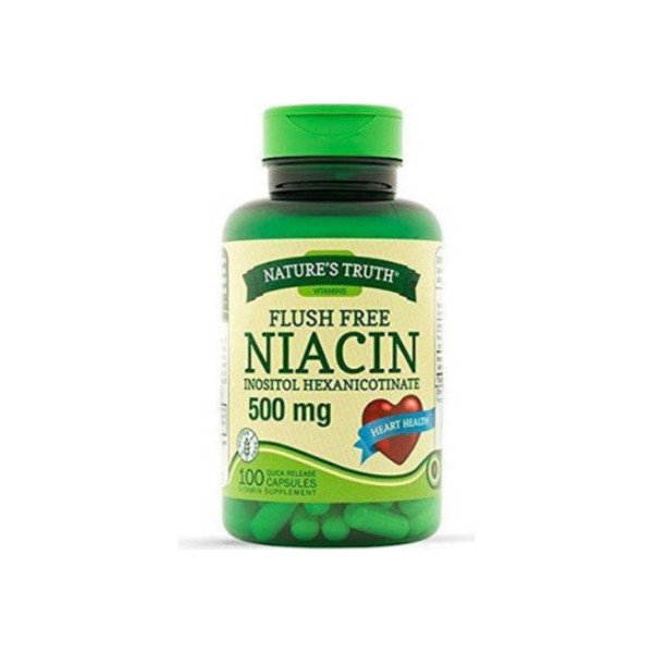 Nature'S Truth Flush Free Niacin 500Mg,  100 Ea