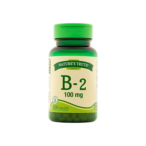 Nature'S Truth Vitamin B-2 100Mg Tablets, 100 Ea