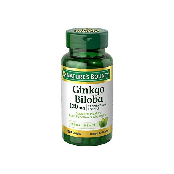 Nature'S Bounty Ginkgo Biloba 120 Mg 100 Ea
