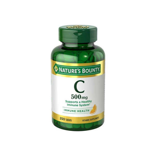 Nature'S Bounty Vitamin C 500 Mg, 250 Tablets