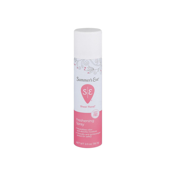 Summer'S Eve Freshening Spray Deodorant, Sheer Floral 2 Oz