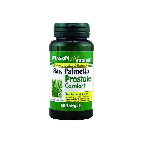 Mason Natural Saw Palmetto Prostate Comfort Softgels 60 Ea