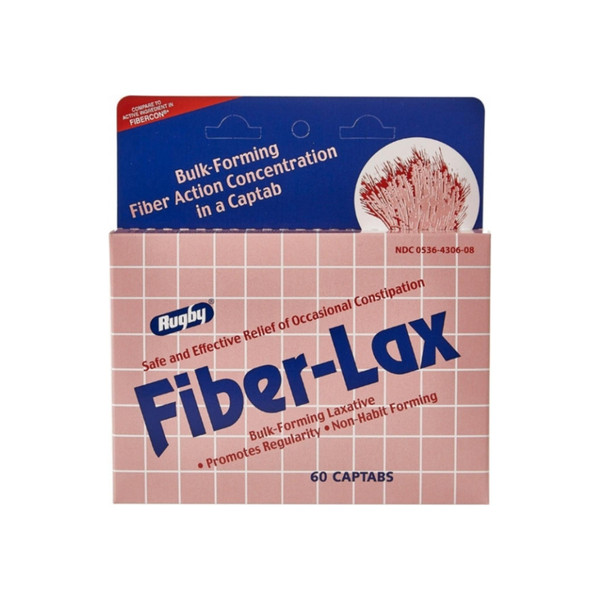 Rugby Fiber-Lax 625 Mg Tablets