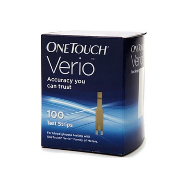 Onetouch Verio 100 Test Strips 100 Each
