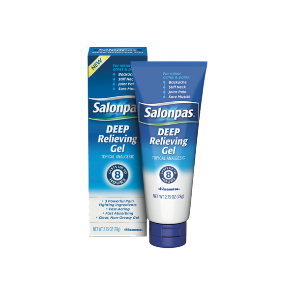 Salonpas Deep Relieving Gel 2.75 Oz