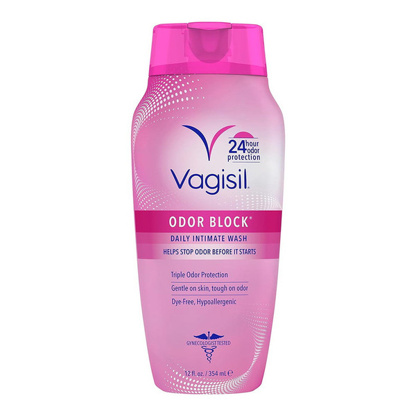 Vagisil Odor Block Daily Intimate Vaginal Wash 12 Oz