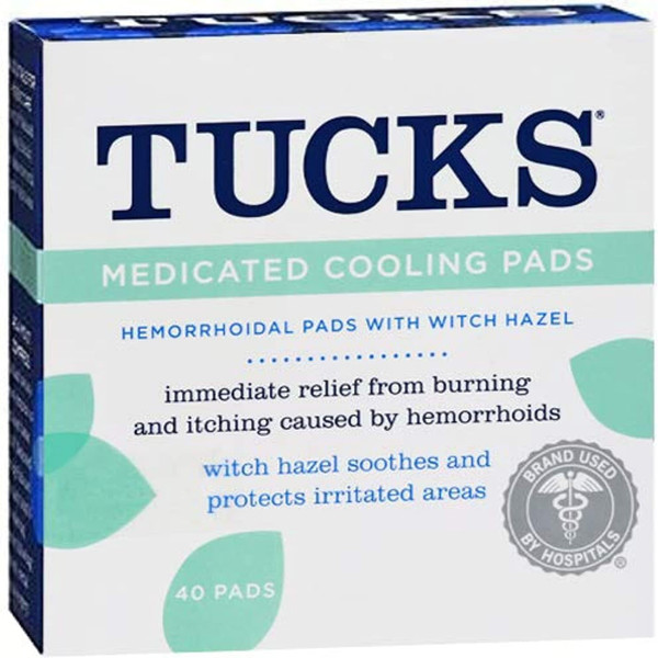 Tucks Medicated Cooling Pad, 40 Count