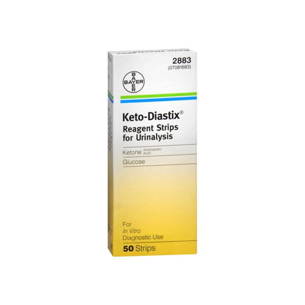 Keto-Diastix Reagent Strips 50 Each