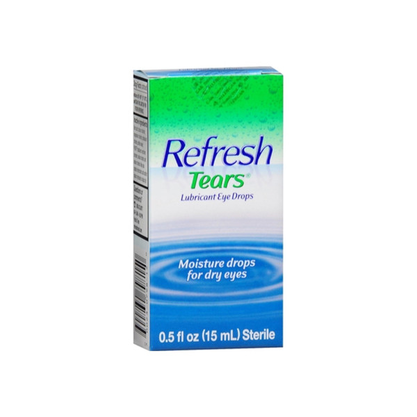 Refresh Tears Lubricant Eye Drops 0.50 Oz
