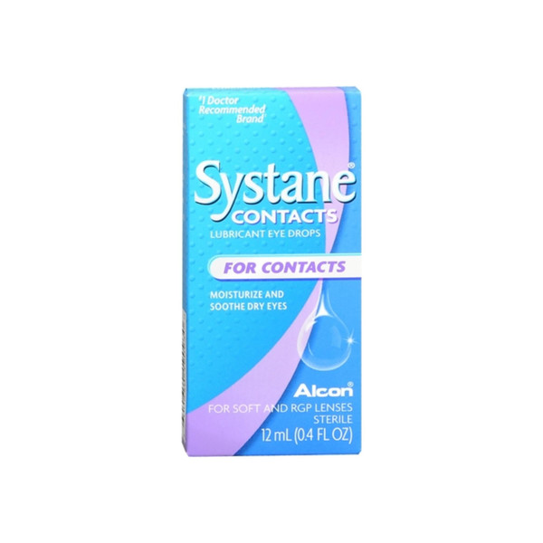 Systane Contacts Lubricant Eye Drops Soothing Drops 12 Ml