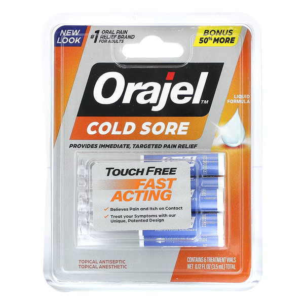 Orajel Touch Free Cold Sore Treatment .12Oz