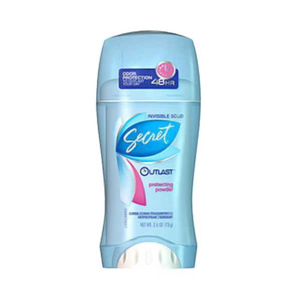 Secret Outlast Invisible Solid Antiperspirant & Deodorant - 2.6 Oz