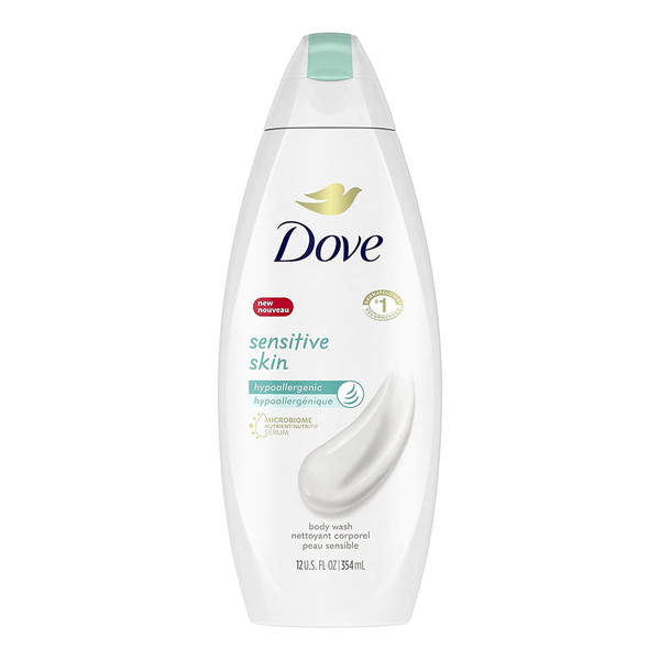 Dove Sensitive Skin Beauty Body Wash 12 Oz