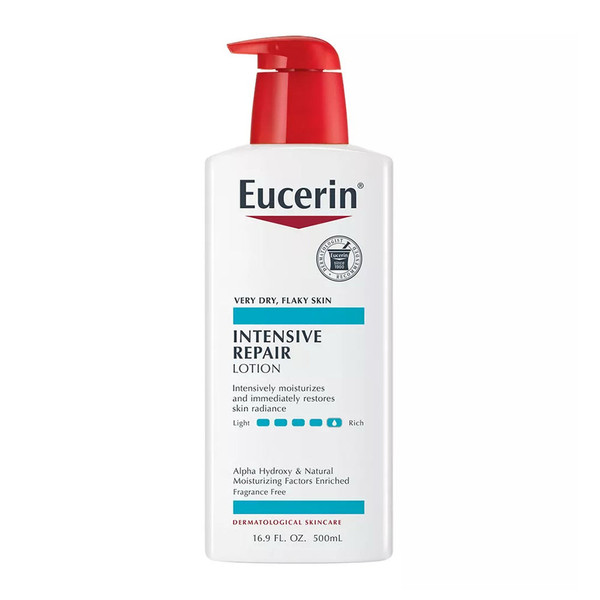 Eucerin Intensive Repair Lotion -- Use After Washing With Hand Soap - 16.9 Fl Oz