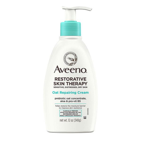 Aveeno Restorative Skin Therapy Oat Repairing Cream, Dry Skin - 12 Oz