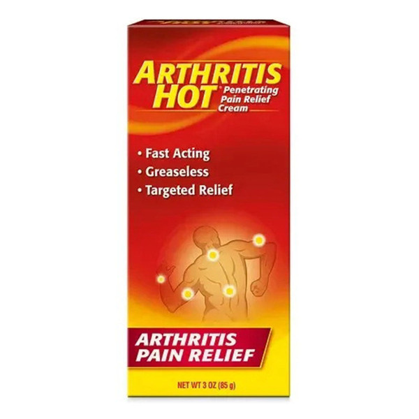 Arthritis Hot Targeted, Penetrating Pain Relief Cream, 3 Oz