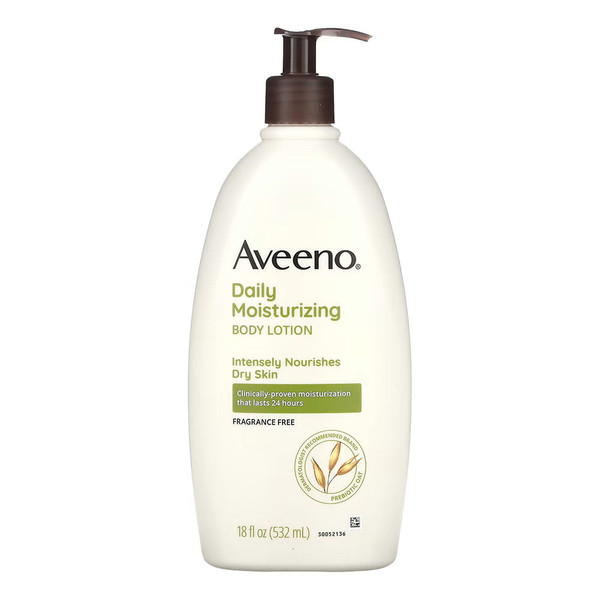 Aveeno Daily Moisturizing Lotion for Dry Skin Relief, 18 Oz  