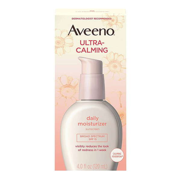 Aveeno Active Naturals Ultra-Calming Daily Moisturizer With Spf15 - 4 Oz