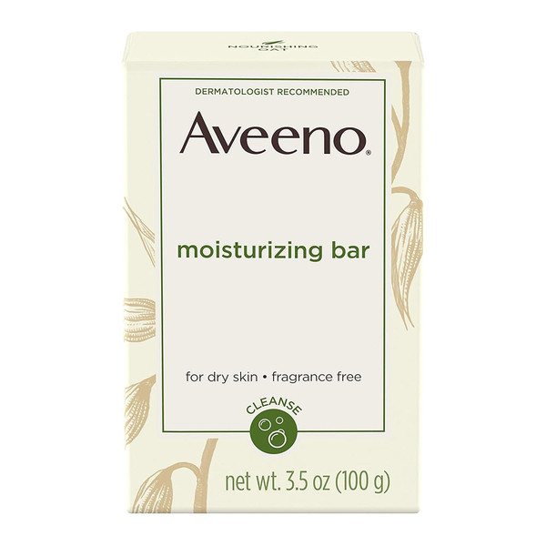 Aveeno Moisturizing Bar For Dry Skin, 3.5 Oz