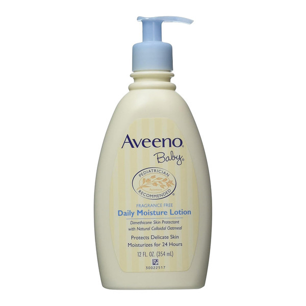Aveeno Baby Daily Moisture Natural Colloidal Oatmeal Lotion - 12 Oz