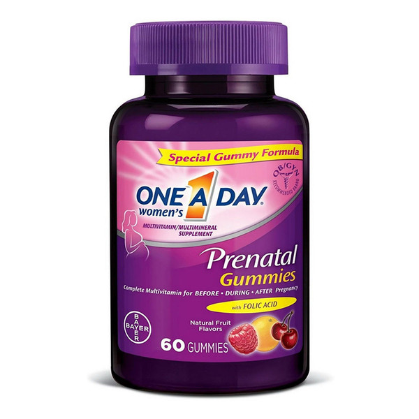 One A Day Women'S Prenatal Multivitamin Gummies - 60 Count
