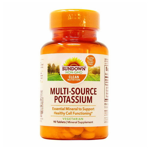 Sundown Multi-Source Potassium, Tablets - 90 Tablets