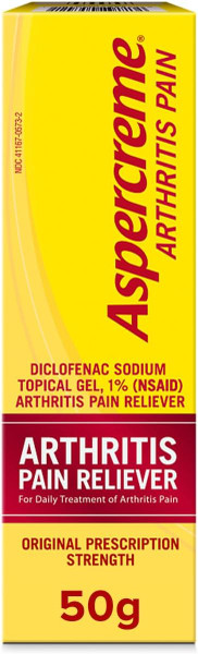 Aspercreme Arthritis Pain Relief Gel 50G