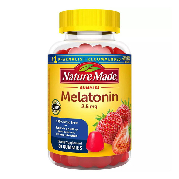 Nature Made Nutritional Products Nature Made Melatonin 2.5 Mg - 80 Ea
