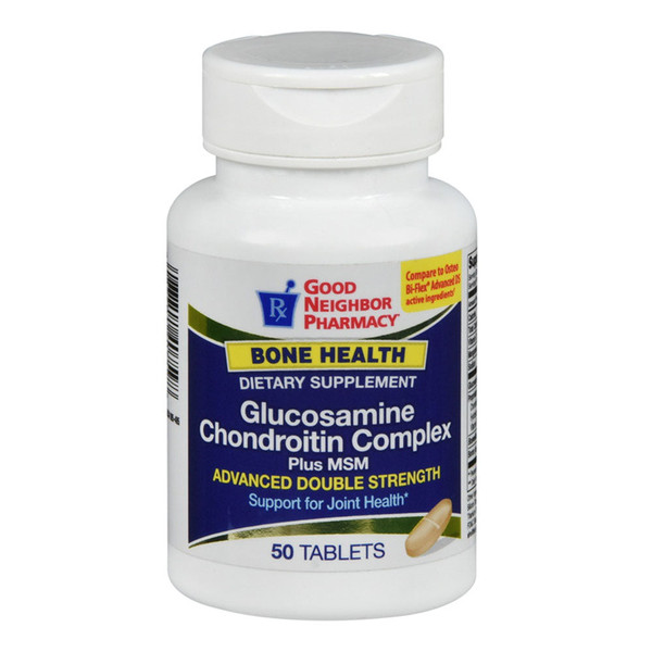 Gnp Glucosamine Chondroitin Msm 50 Tablets